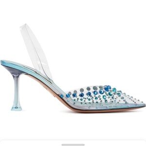 New Aquazzura starburst sling pumps
Size 36US